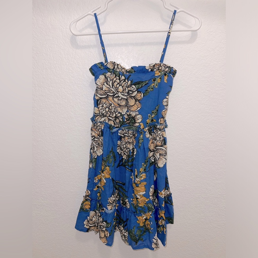 Floral Blue Sundress